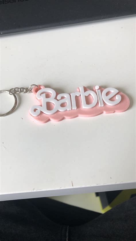 Keychain Barbie By Louic76 Download Free Stl Model
