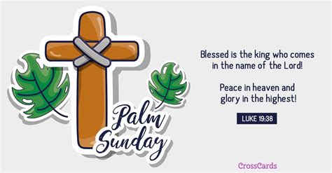 Happy Palm Sunday Ecard Free Easter Cards Online