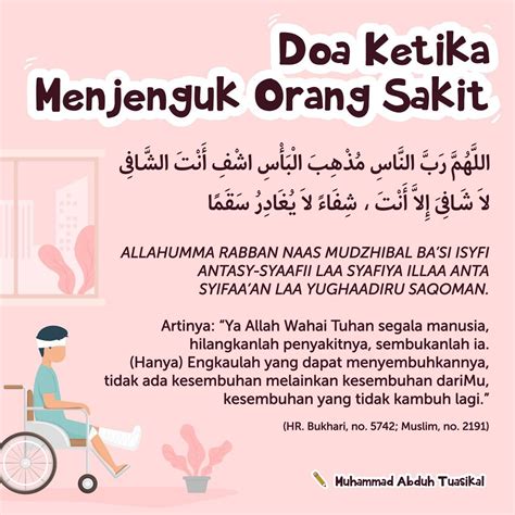 Add to my workbooks (0) download file pdf embed in my website or blog add to google classroom solat ketika sakit other contents: Doa Menjenguk Orang Sakit Quran Hadits Advices Doa