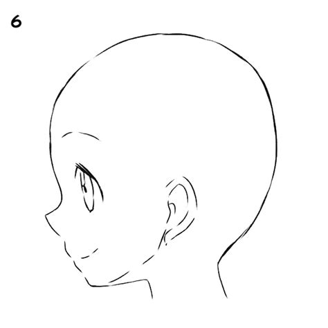 How To Draw An Anime Head From The Side