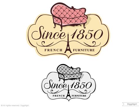 Create The Logo For A French Antique Merchant Established Since 1850