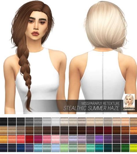 Miss Paraply Stealthic Summer Haze Solids • Sims 4 Downloads Sims 4