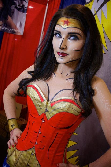 Wonder Woman Cosplay Bodypaint By Ectogammot On DeviantArt Wonder