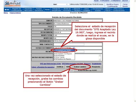 Guía Paso A Paso Para Generar Acuses De Recibos De Dtes Recibidos