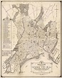 Bridgeport map - Old map of Bridgeport - Beautifully restored map with ...