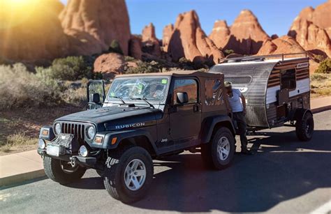 9 Small Campers To Pull Behind Your Jeep Wrangler