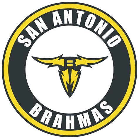 San Antonio Brahmas Circle Logo New Xfl Vinyl Decal Sticker Etsy