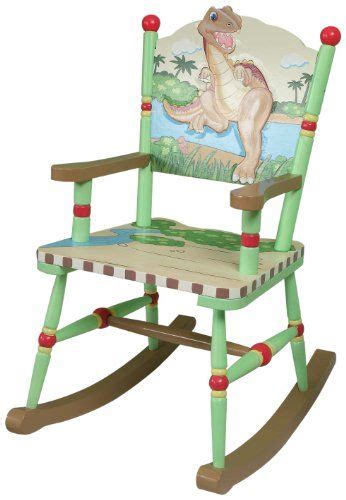 Teamson Kids Rocking Chair Dinosaur Kingdom Room Collection Kids