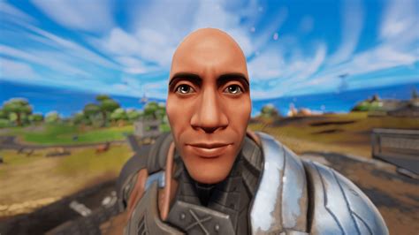 Staring Fortnite Guy But Its The Rock Rfortnitebr