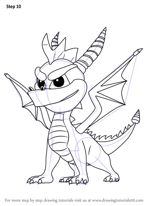 Hey guys, this step by step video tutorial shows you how to draw a bedroom in one perspective view.hope you find it helpful.i hope you like, comment & subscr. Learn How to Draw Spyro the Dragon from Spyro (Spyro) Step ...