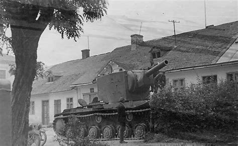 Abandoned Russian Kv 2 Tank World War Photos