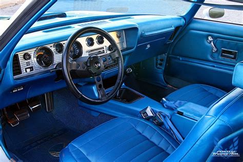 1970 Pontiac Firebird Trans Am Blue Interior Pontiac Firebird