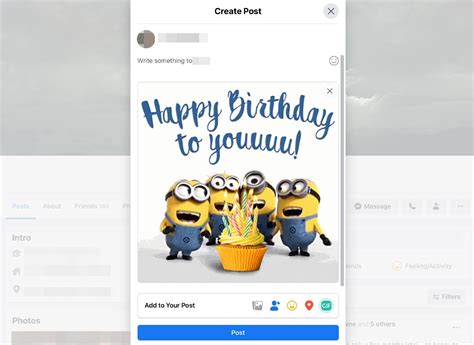 How To Send Birthday Cards On Facebook