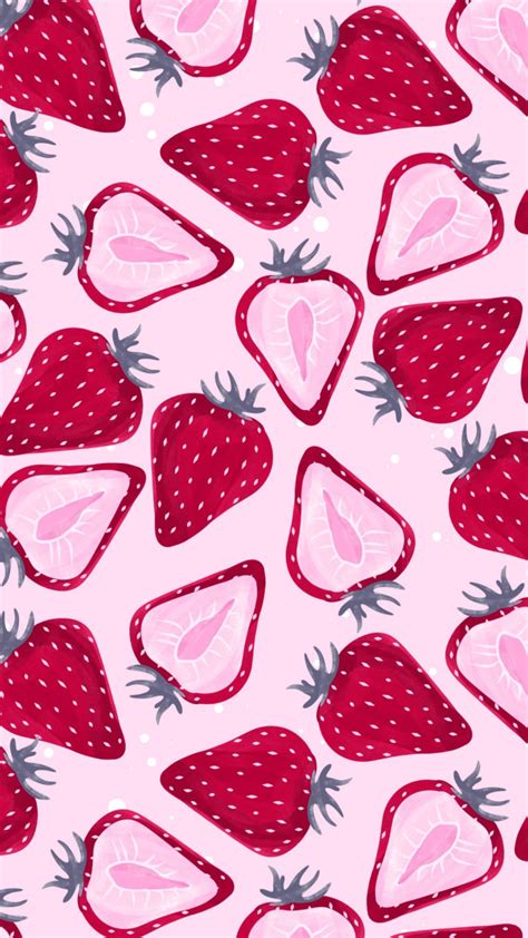 Kawaii Strawberry Wallpapers Top Free Kawaii Strawberry Backgrounds