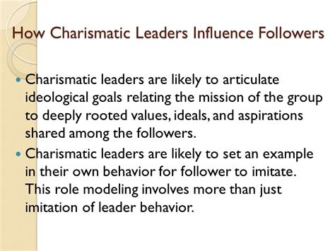 13 Examples Of Great Charismatic Leadership Traits Careercliff