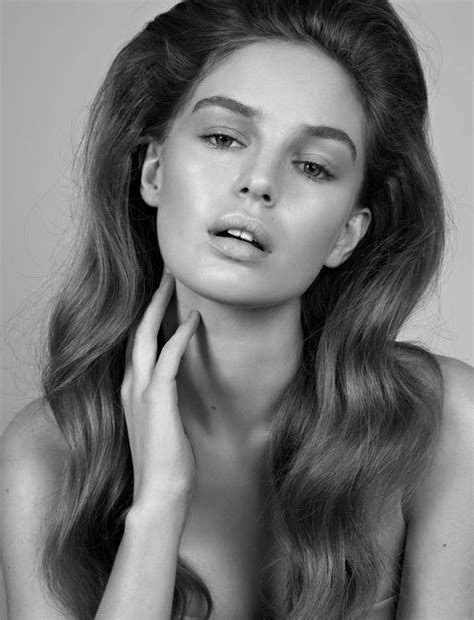 Millie Vdm Model Management Towel Series Female Portrait Beautiful