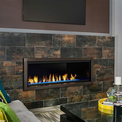 Artisan 60 Inch Vent Free Linear Fireplace Fines Gas