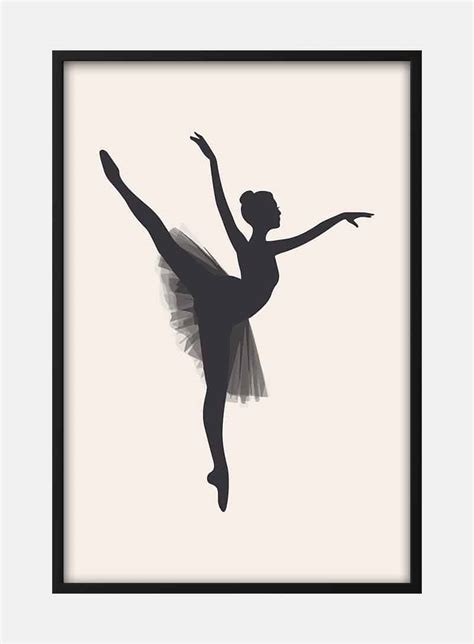 Ballet Dancer Plakat Artsyfartsydk