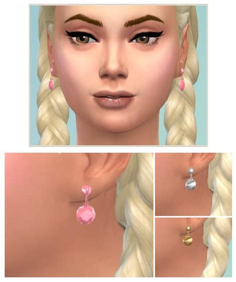 Sims 4 Earrings Cc Mods — Snootysims 2022