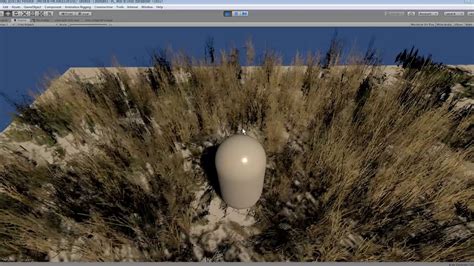 Unity 3d Interactive Grass Shader Graph High Performance Method Youtube