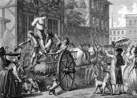 Eon Images Print Depicting Crowds Tarring And Feathering The Tax