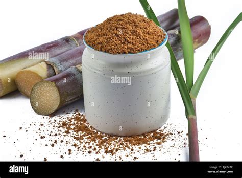 Organic Gur Or Jaggery Powder Jaggery Is Used As An Ingredient In