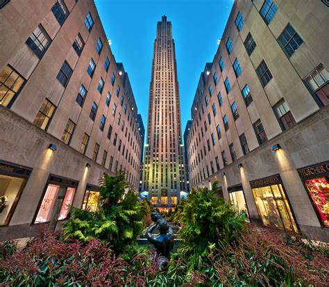 Rockefeller Center Skyscraper In New York City Thousand Wonders