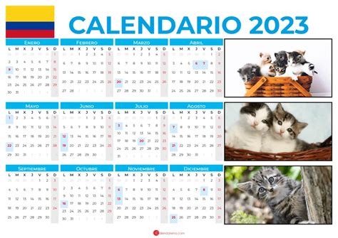 Calendario 2023 Colombia Con Festivos Pdf Drive Imagesee