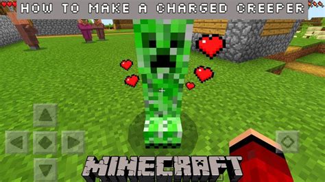 How To Make A Charged Creeper In Minecraft