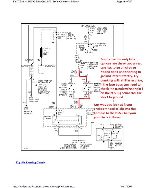 Technologies have developed, and reading radio wiring diagram 1999s 10 books can be far easier and easier. Crank Fuse Nightmare - 99 Chevy Blazer - Blazer Forum - Chevy Blazer Forums