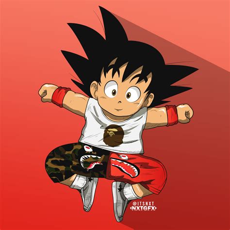 Goku Bape Wallpapers Top Free Goku Bape Backgrounds Wallpaperaccess