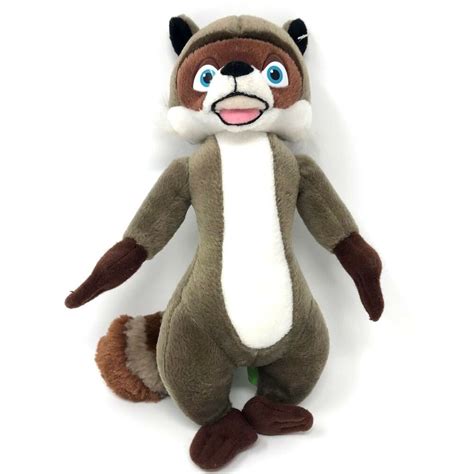 Dreamworks Over The Hedge Rj 9 Inch Plush Toy Toys And Hobbies