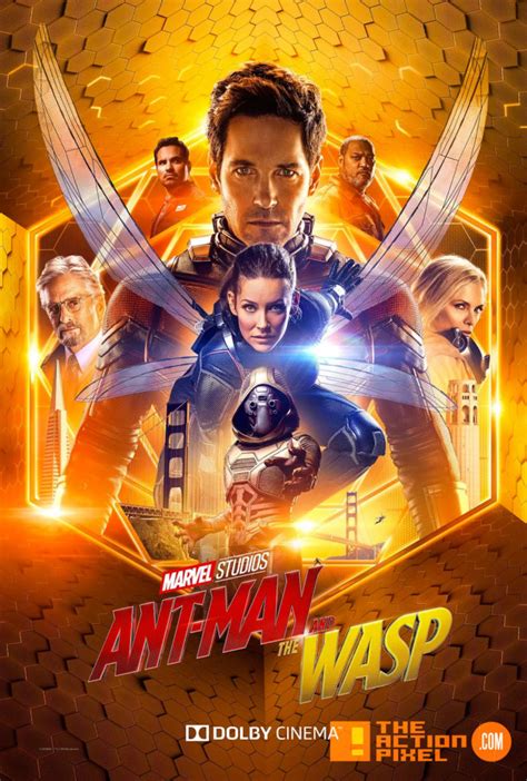 “ant Man And The Wasp” Unveils A New Dolby Poster The Action Pixel