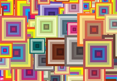 Colorful Squares Pattern Vector Art And Graphics
