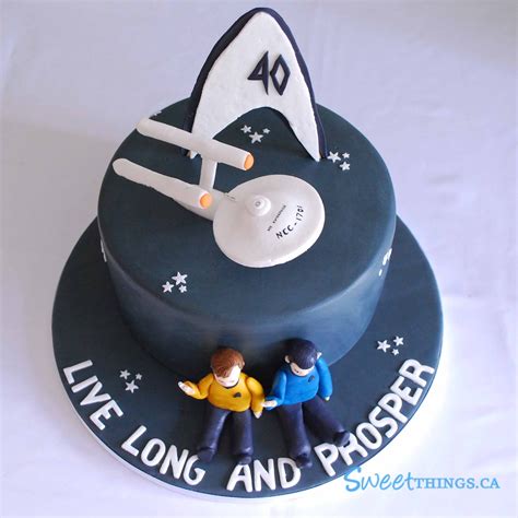 Sweetthings Star Trek Cake N Cupcakes