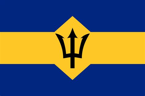 barbados flag re design vexillology