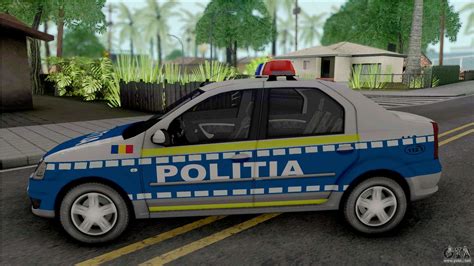 Dacia Logan Politia Romana For Gta San Andreas