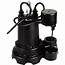 Water Source Self Priming Cast Iron Submersible Sump Pump — 3000 GPH 