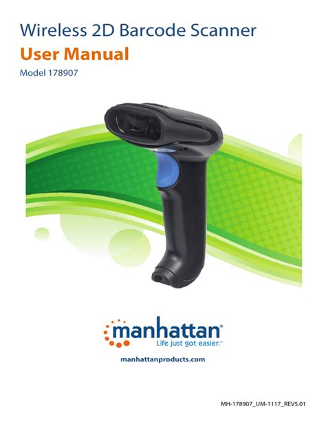 Wireless 2d Barcode Scanner User Manual Manualzz