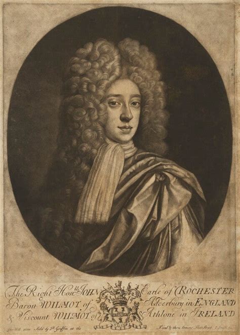 John Wilmot 2nd Earl Of Rochester Greetings Card National Portrait