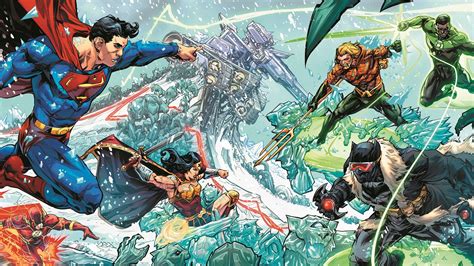 Justice League Endless Winter Preview Released By Dc Daily