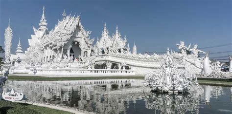 But chiang rai is also home of probably the most peculiar buddhist temple ever built: White Temple Blue Temple Chiang Rai tour, Chiang Mai tour ...