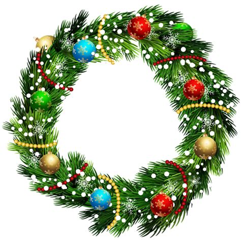 Christmas Wreath Png Transparent Image Download Size 600x597px