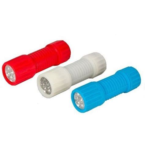 3 Pack Mini 9 Led Tactical Flashlights W Super Bright Leds And Carry