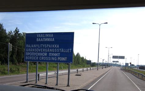 Jump to navigation jump to search. Finland Russia Border | Sunday morning at 8 a.m. arriving ...