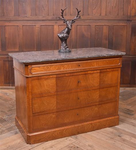 19th Century Marble Top Chest Of Drawers Antiques Atlas