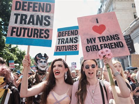 ‘it’s About Sharing Knowledge Pain Joy’ Meet The People Marching In London’s Trans Pride