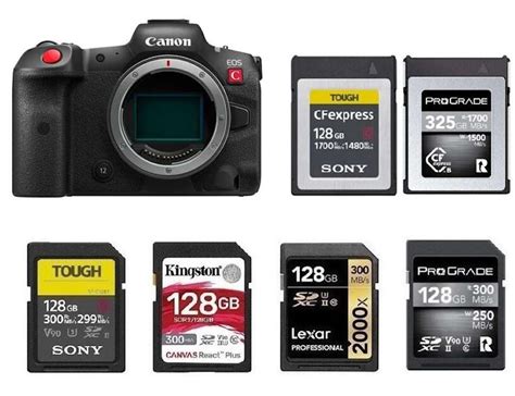 Best Memory Cards For Canon Eos R5 C Canon Camera News