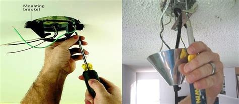 Installation Of Lighting Fixture Electrical Motor Control Wirings