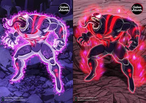 Venom Symbiote God Of Destruction Commission By Cartoonartworks On